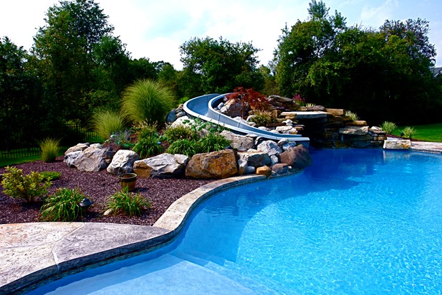 Swimming Pool Landscaping Idea